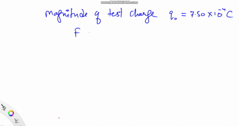 an-electric-field-exerts-a-force-of-300-times-10-4-mathrmn-on-a-positive-test-charge-of-750-times-10