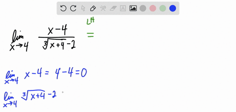 find-the-limit-if-it-exists-lim-_x-rightarrow-4-fracx-4sqrt3x4-2