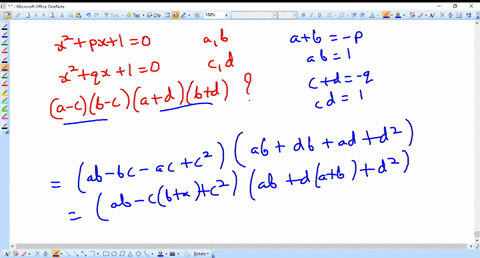 if-a-b-are-the-roots-of-the-equation-x2p-x10-and-c-d-are-the-roots-of-the-equation-x2q-x10-then-a-cb