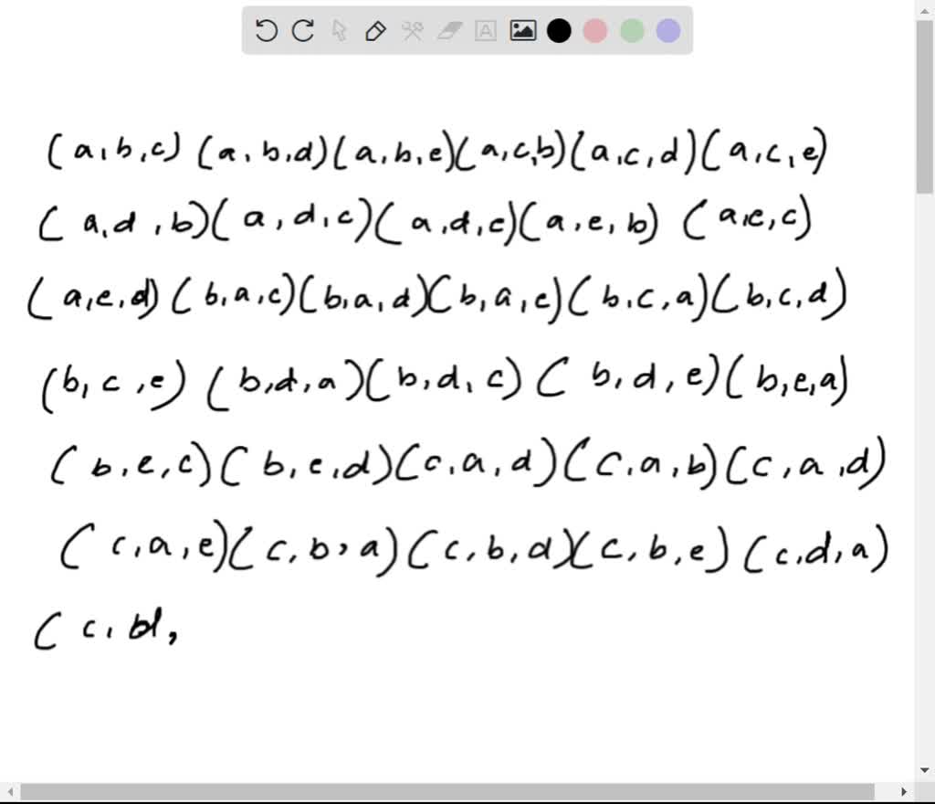 SOLVED:Consider all possible arrangements of three identical H's and ...