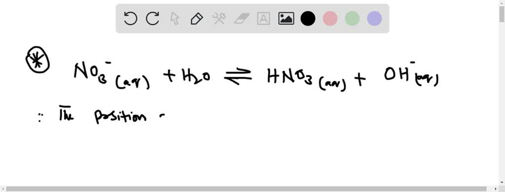 SOLVED:Nitric acid, HNO3, is a very strong acid. It is 100 % ionized in ...