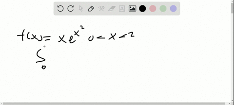 find-the-exact-area-under-fxx-ex2-between-x0-and-x
