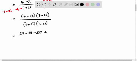 write-each-quotient-in-standard-form-frac4-5-i72-i