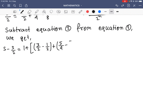 sum-the-series-1frac32frac54frac78ldots-n-terms