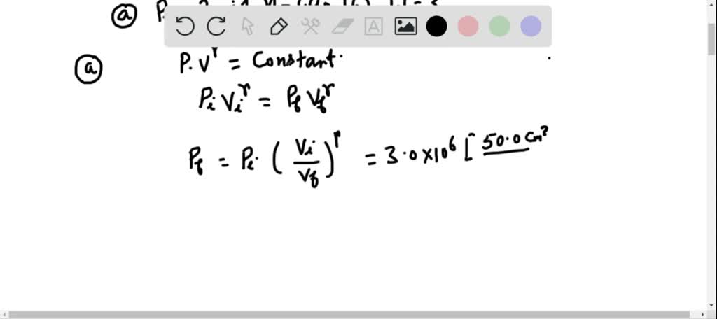 SOLVED:In a cylinder of an automobile engine, immediately after ...