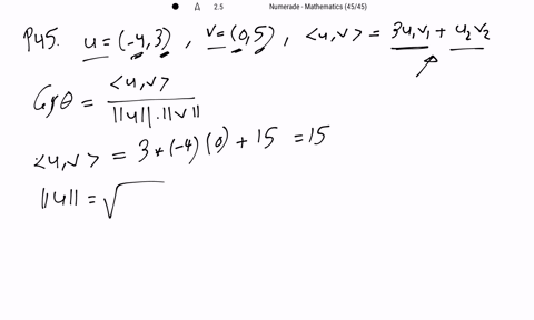 find-the-angle-theta-between-the-vectors-mathbfu-43-quad-mathbfv05-quadlanglemathbfu-mathbfvrangle-3