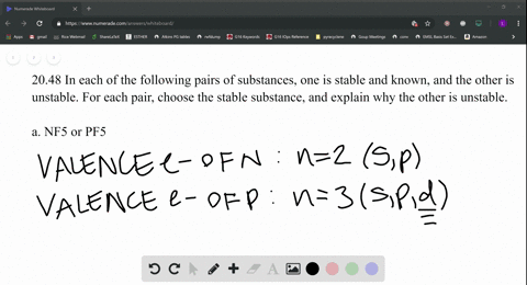 in-each-of-the-following-pairs-of-substances-one-is-stable-and-known-and-the-other-is-unstable-for-e