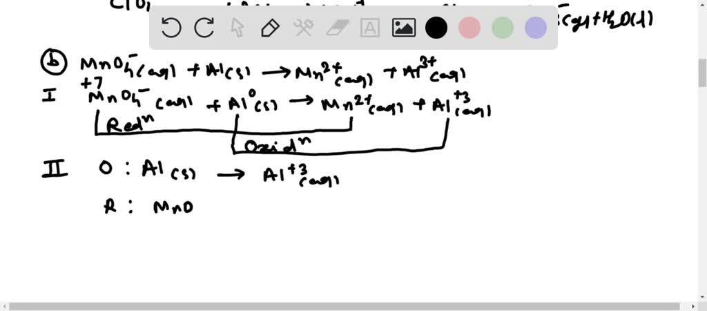 What Is The Half Reaction Method In Chemistry