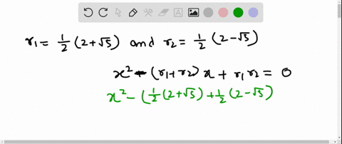 find-a-quadratic-equation-with-the-given-roots-r_1-and-r_2-write-each-answer-in-the-form-a-x2b-xc0-5