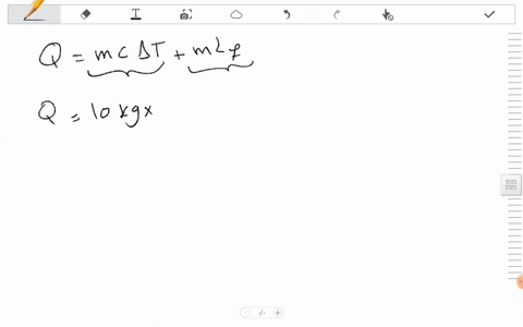 how-much-energy-does-it-take-to-melt-10-mathrmkg-of-ice-initially-at-10circ-mathrmc-2