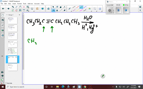what-ketones-would-be-formed-from-the-acid-catalyzed-hydration-of-3-heptyne