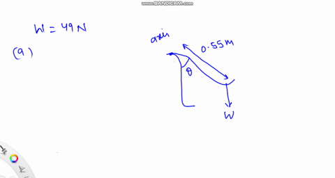 the-drawing-shows-a-lower-leg-being-exercised-it-has-a-49-n-weight-attached-to-the-foot-and-is-exten