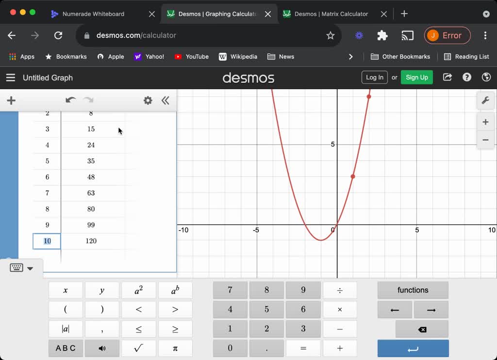 SOLVEDUse the sequence feature of a graphing calculator to graph the