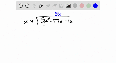 use-long-division-to-divide-left5-x2-17-x-12right-divx-4
