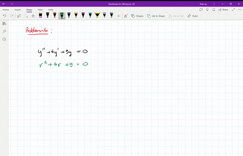 find-the-general-solution-of-the-differential-equation-yprime-prime6-yprime9-y0