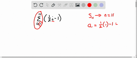 use-a-formula-for-s_n-to-evaluate-each-series-sum_i111leftfrac12-i-1right-2