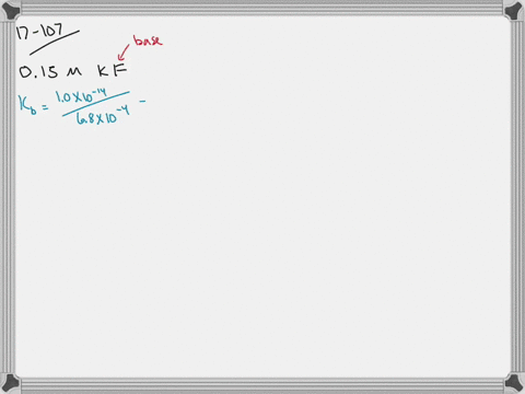 calculate-the-concentration-of-all-species-in-a-015-mathrmm-mathrmkf-solution