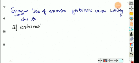 use-of-excessive-fertilizers-causes-wilting-due-to-a-endosmosis-b-exosmosis-c-imbibition-d-none-of-t