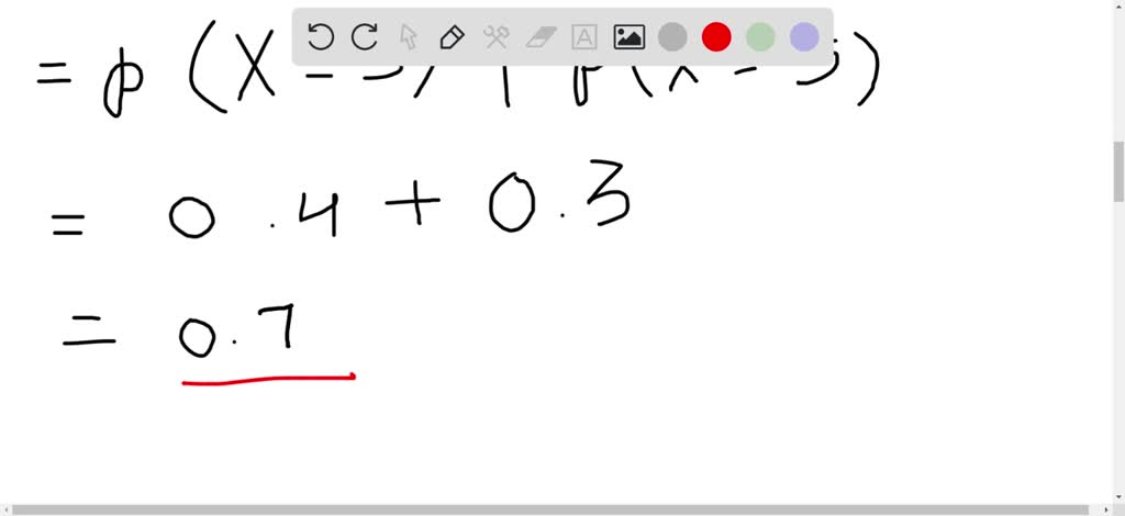 Given that X is a random variable with the distribution shown below ...