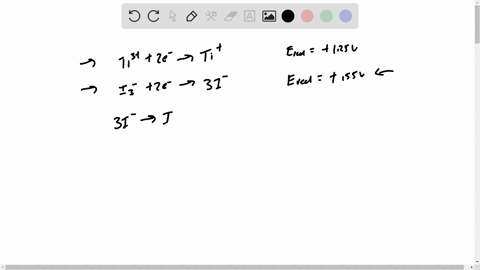 the-compound-with-the-formula-mathrmtii_3-is-a-black-solid-given-the-following-standard-reduction-po