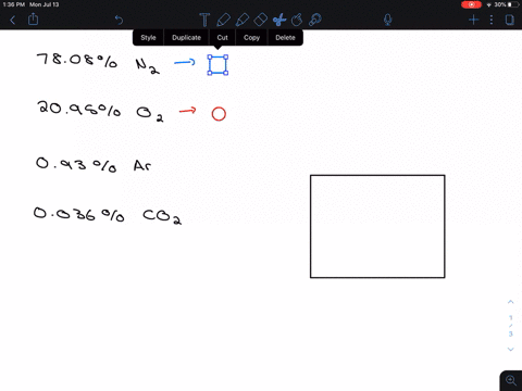 draw-a-box-to-represent-a-sample-of-air-containing-mathrmn_2-molecules-represented-as-squares-and--2