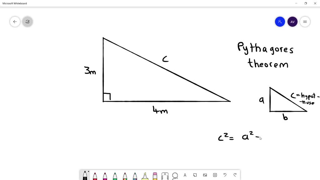 ⏩SOLVED:Find The Length Of The Missing Side Of The Right Triangle ...