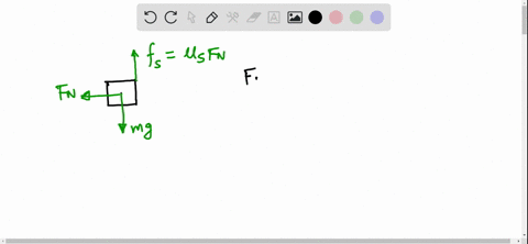 a-small-block-of-mass-m-is-in-contact-with-the-inner-wall-of-a-large-hollow-cylinder-assume-the-coef
