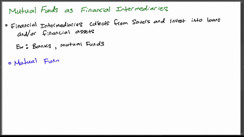 how-does-a-mutual-fund-serve-as-a-financial-intermediary