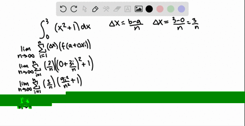 evaluate-the-integral-by-computing-the-limit-of-riemann-sums-int_03leftx21right-d-x
