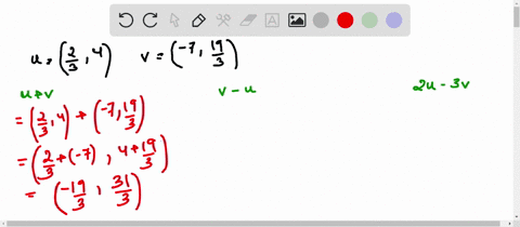find-uv-v-u-and-2-u-3-v-mathbfuleftlanglefrac23-4rightrangle-mathbfvleftlangle-7-frac193rightrangle
