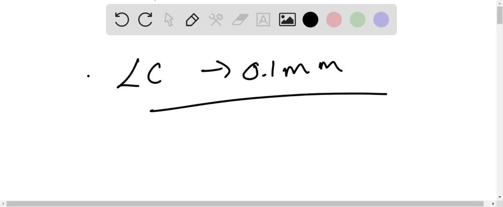 The zero error of the vernier calipers shown in the figure is . (a ...