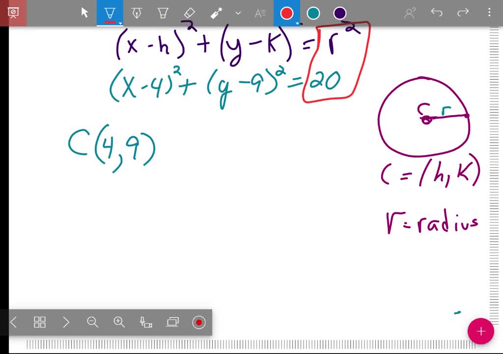 solved-find-the-center-and-radius-of-the-circle-with-the-given