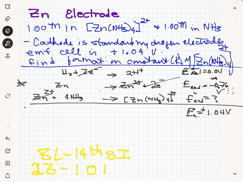 a-zn-electrode-is-immersed-in-a-solution-that-is-100-mathrmm-in-leftmathrmznleftmathrmnh_3right_4r-2