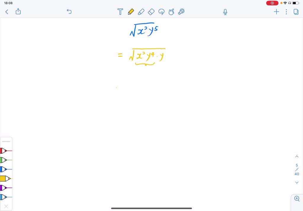 SOLVED:Write each expression in simplest radical form. If a radical ...