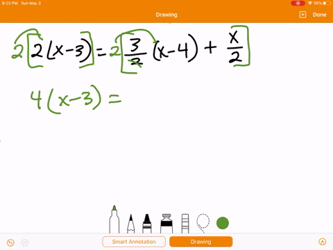 solve-each-equation-if-an-equation-is-an-identity-or-a-contradiction-so-indicate-2x-3frac32x-4fracx2