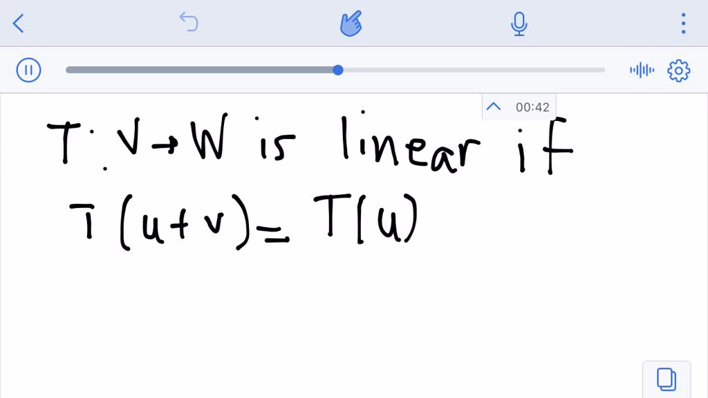 SOLVED Show That The Linear Volume Transformation Formula 19 16 Is A