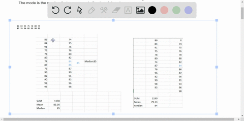 quiz-grades-refer-to-exercise-79-a-find-the-median-by-hand-show-your-work-interpret-your-result-in-c