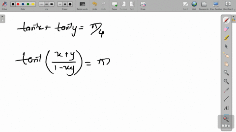 prove-that-if-tan-1-xtan-1-yfracpi4-then-prove-that-xyx-y1