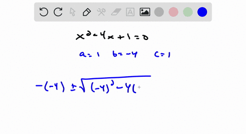 use-the-quadratic-formula-to-solve-the-following-x_2-4-x10