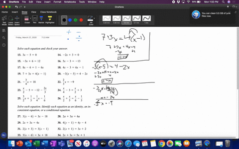 solve-each-equation-and-check-your-answer-frac23-x-9