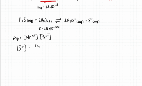 a-0125-m-solution-of-mnno-32-is-saturated-with-h_s-h_s-010-m-at-what-ph-does-mns-begin-to-precipitat