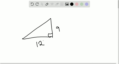 SOLVED:Find the perimeter and area of each of the following triangles ...