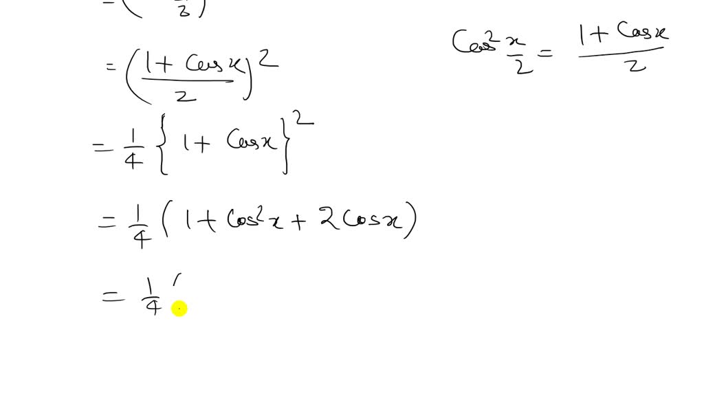 SOLVED:Rewrite the expression in terms of the first power of the cosine ...