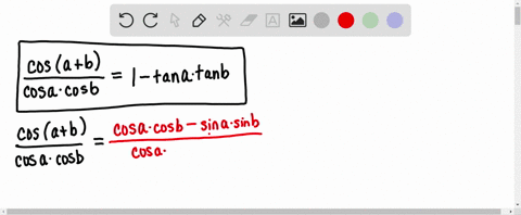 prove-the-identity-fraccos-abcos-a-cos-b1-tan-a-tan-b-2