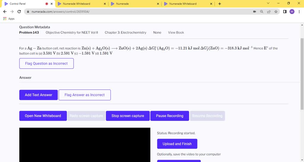 SOLVEDIn the button cells widely used in watches and other devices the