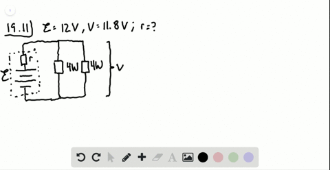 ii-a-battery-with-an-emf-of-120-v-shows-a-terminal-voltage-of-118-v-when-operating-in-a-circuit-with