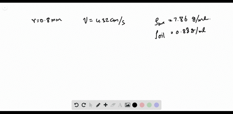 using-the-equation-of-the-previous-problem-find-the-viscosity-of-motor-oil-in-which-a-steel-ball-of-