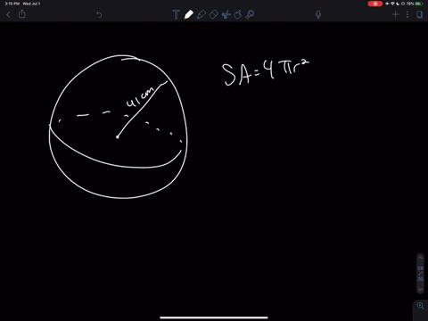 find-the-surface-area-of-each-sphere-round-to-the-nearest-tenth-r41-mathrmcm