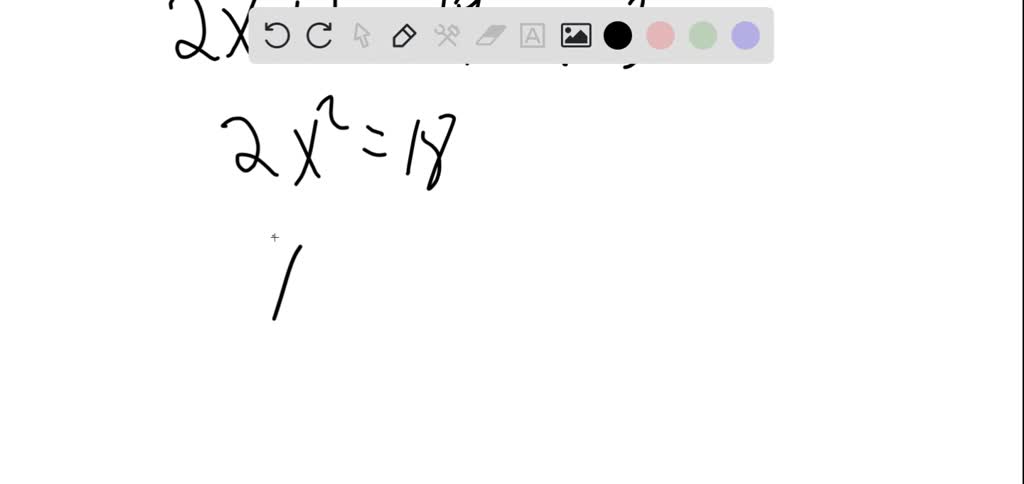 Solved x 2 2 x 19