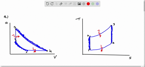 an-air-standard-cycle-with-variable-specific-heats-is-executed-in-a-closed-system-and-is-composed-of